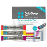 DripDrop ORS - Patented Electrolyte Powder for Dehydration Relief fast - For Hangover, Heat Exhaustion, Illness, Sweating