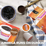 Dunkin' Donuts Original Blend Medium Roast Coffee, 60 K Cups for Keurig Makers