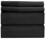 Twin Size Sheet Set - 4 Piece Set - Hotel Luxury Bed Sheets - Extra Soft Bed Sheets - Deep Pocket Bed Sheets - Easy Fit - Twin Bed Sheets