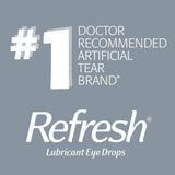 Refresh Optive Advanced Lubricant Eye Drops, 30 Single-Use Containers, 0.01 fl oz (0.4mL) Each Sterile