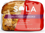 SOLA Deliciously Seeded Low Carb Sandwich Bread Loaf (2 Pack)