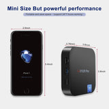 Fanless Mini PC,Intel x5-Z8350 HD Graphics Mini Computer,Windows 10 64-bit,DDR3L 2GB/32GB eMMC/4K/2.4G/5G WiFi/BT 4.2