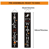 Trick or Treat & It's October Witches Halloween Signs