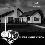 Outdoor Security Camera, 1080P Surveillance Cameras Outdoor WiFi Camera Two-Way Audio, IP66 Waterproof, Night Vision, Motion Detection