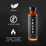 TRUFF Hot Sauce, Gourmet Hot Sauce with Ripe Chili Peppers, Black Truffle, Organic Agave Nectar