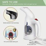 JSD Steamer for Clothes, 7 in 1 Powerful Handheld Fabric Steamer