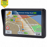 GPS for Car, 7 inches Portable Lifetime Map Update Spoken Turn-to-Turn Navigation System for Cars, SAT NAV