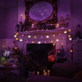 Halloween String Lights (Pumpkin, Ghost and Bat), 10 Foot 20 LEDs Halloween Decoration Lights