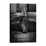 Mindset is Everything Motivational Canvas Wall Art Inspirational Entrepreneur Quotes Poster