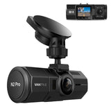 Vantrue N2 Pro Uber Dual Dash Cam Infrared Night Vision Dual 1920x1080P Front and Inside Dash Camera, 2.5K 2560x1440P Single Front, 310 Degree Camera