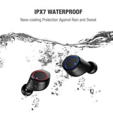 Wireless Earbuds,Kissral Bluetooth 5.0 Earbuds with 3000mAh Charging Case LED Battery Display 90H Playtime in-Ear Bluetooth Headset IPX7 Waterproof