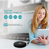 Portable CD Player 1400mAh CD Walkman Rechargeable CD Player Portable Gueray CD Discman Personal CD Player