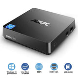 Mini PC,Intel Atom Z8350 Windows 10 Pro Mini Computer 4GB DDR 64GB eMMC,Support 4K HD,HDMI+VGA Output,2.4G/5G WiFi AC,2.5 inch SSD,Bluetooth