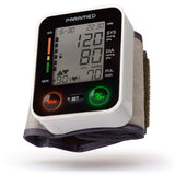 Automatic Wrist Blood Pressure Monitor by Paramed:Blood-Pressure Kit of Bp Cuff + 2AAA and Carrying case - Irregular Heartbeat Detector- FDA approved