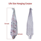 Halloween Decorations Cocoon Corpse, Halloween Props 72 Inch Hanging Corpses