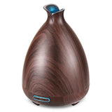 URPOWER Essential Oil Diffuser 150ml Wood Grain Ultrasonic Aromatherapy Oil Diffuser with Adjustable Mist Mode Waterless Auto Shut-off Humidifier