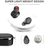 TOZO T10 Bluetooth 5.0 Wireless Earbuds with 【Wireless Charging Case】