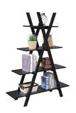 Convenience Concepts Oxford "A" Frame Bookshelf, Black
