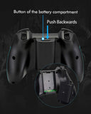 EasySMX 2.4G Wireless Controller for PS3, PC Gamepads with Vibration Fire Button Range up to 10m Support PC (Windows XP/7/8/8.1/10), PS3