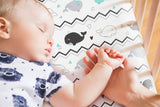 Pack n Play Stretchy Fitted Pack n Play Playard Sheet Set-Brolex 2 Pack Portable Mini Crib Sheets,Convertible Playard Mattress ，Elephant & Whale