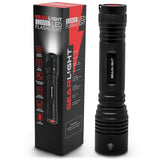 GearLight High-Powered LED Flashlight S2000 - Brightest High Lumen Light with 5 Modes, Zoomable, and Water Resistant I Powerful Camping
