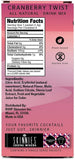 RSVP Skinnies - 0 Calorie mixers - Cranberry Twist, 4-boxes