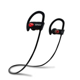 SENSO Bluetooth Headphones, Best Wireless Sports Earphones w/Mic IPX7 Waterproof HD Stereo Sweatproof Earbuds for Gym Running Workout