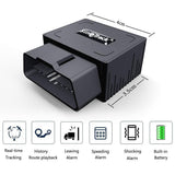 SinoTrack GPS Tracker Platform No Monthly Fee, Real-Time OBD Car GPS Tracking Device Locator, Mini OBD II Vehicle Tracker with Alert System for Car