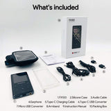 MP3 Player, 16GB Player with Bluetooth 4.2, Music Player with FM Radio, One Click Recording