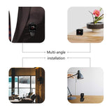 Mini Wireless Hidden spy Camera,Full HD 1080P Portable Small HD Nanny cam with Night Vision,Video Record and Motion Detection for Home, Car, Drone