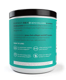 Perfect Keto Chocolate Protein Powder: Collagen Peptides Grassfed Low Carb Keto Drink Supplement with MCT Oil Powder. Best as Keto Drink Creamer