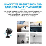 AOBO Mini Spy Camera Wireless Hidden Home WiFi Security Cameras with App 1080P Night Vision Motion Activated Indoor Outdoor Small Nanny Cam