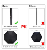 Fidus Upgraded Mini Travel Sun&Rain Windproof Umbrella - Lightweight Compact Portable Parasol Outdoor Umbrellas for Men Women