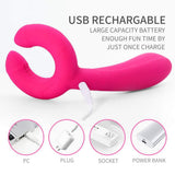 G-Spot Rabbit Waterproof Rechargeable 3 Motors Dildo Vibrator Adult Sex Toys - Adorime Silicone Clitoris Vagina Penis Stimulator Massager Sex Things