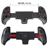 Wireless iOS Android Game Controller for PUBG Fotnite, Megadream Key Mapping Gamepad Joystick for iPhone, iPad, Samsung, HTC, Support 10 inch Tablet