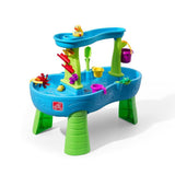 Step2 Rain Showers Splash Pond Water Table | Kids Water Play Table with 13-Pc Accessory Set