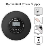 Portable CD Player, Soulcker Personal Compact Disc CD Player with Headphones Jack