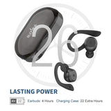 HolyHigh Sports Wireless Earbuds Bluetooth 5.0 IPX7 Waterproof Sweatproof in Ear Mini Stereo Sound Wireless Earphones Headphones with Charging Case