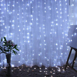 Ever Smart String Lights LED Curtain Lights Twinkle String White Lights 8 Modes