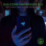 Razer Phone 2 (New): Unlocked Gaming Smartphone – 120Hz QHD Display – Snapdragon 845 – Wireless Charging Chroma  8GB RAM - 64GB - Mirror Black Finish