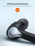 Wireless Earbuds,TaoTronics Bluetooth 5.0 Headphones SoundLiberty 53 Earphones IPX7 Waterproof Smart Touch Control Bluetooth Earbuds Single/Twin Mode