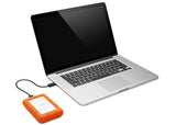 LaCie Rugged Mini 1TB External Hard Drive Portable HDD – USB 3.0 USB 2.0 compatible, Drop Shock Dust Rain Resistant Shuttle Drive,  (LAC301558)