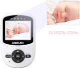 Video Baby Monitor with Digital Camera, ANMEATE Digital 2.4Ghz Wireless Video Monitor