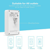 Huntkey 6 AC Outlets Surge Protector with 2 USB Charging Ports 3.4 Amp, SMD607A