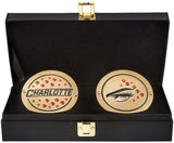WWE Charlotte Women's Championship Replica Title Side Plate Box Set