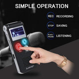 Digital Voice Recorder Voice Activated Recorder for Lectures, Meetings