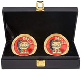 WWE Bayley Championship Replica Side Plate Box Set