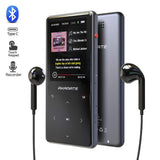 MP3 Player, 16GB Player with Bluetooth 4.2, Music Player with FM Radio, One Click Recording