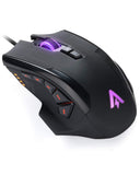 Anker High Precision Programmable Gaming Mouse with 6000 DPI, 1000 Hz Polling Rate, 10 Programmable Buttons, Ergonomic USB Computer Mouse