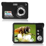 Digital Camera, Lyyes 2.7" Mini Camera HD 720P Digital Point Shoot Camera 8X Zoom Camera for Kids and Gifts (Black)